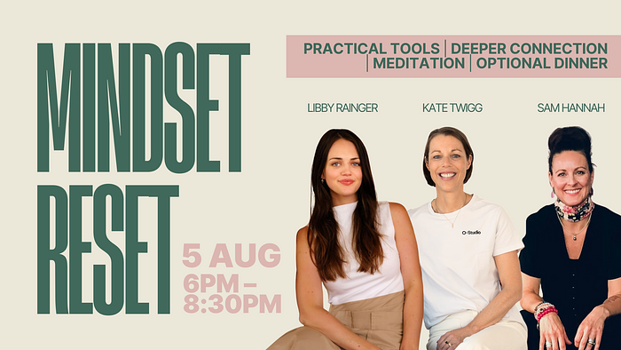 Mindset Reset - Libby Rainger (The Wellness Platform) and Sam Hannah logo